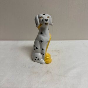 Vintage Porcelain Dalmation Dog Figurine 7”H